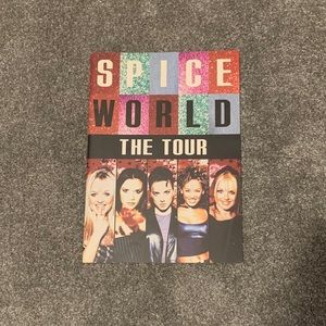 Spice Girl Spice World The Tour Programme